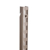 Knape & Vogt Closet Culture Silver Steel Heavy Duty Shelf Standard 78 in. L