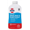 HTH Pool Care Liquid Metal & Stain Control 32 oz (Pack of 4)