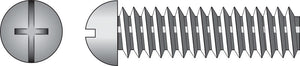 Hillman No. 8-32 X 3/4 in. L Combination Round Head Zinc-Plated Steel Machine Screws 100 pk