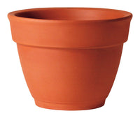 Deroma 3.3 in. H x 4.3 in. Dia. Clay Planter Terracotta (Pack of 24)