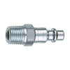 Tru-Flate Steel 1/4 in. I/M Style Plug 3/8 in. Male 1 pc