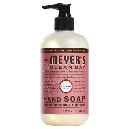 Mrs. Meyer's Clean Day Organic Rosemary Scent Liquid Hand Soap 12.5 oz. (Pack of 6)