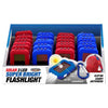 Blazing LEDz Solar 18 lm Assorted LED Flashlight AAA Battery (Pack of 24)