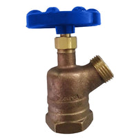 Homewerks 3/4 in. FIP X 3/4 in. MHT Brass Garden Valve Inverted Nose