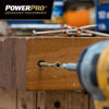 HILLMAN Power Pro No. 9 in. X 2-1/2 in. L Bronze Star Flat Head Premium Deck Screws 1 lb 88 pk