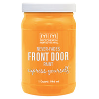 Modern Masters  Door Paint  Satin  Optimistic  Front Door Paint  Indoor and Outdoor  1 qt.