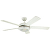 Westinghouse Comet 52 in. White Indoor Ceiling Fan - Open Box