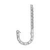 Oatey 4 in. to 7-1/2 in. in. 7 ft. White ABS DWV J-Hook - Open Box