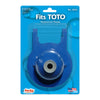 Korky TOTO Toilet Flapper Blue For Toto - Open Box