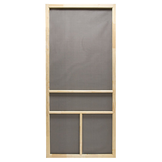 Precision 80-1/2 in. H X 32 in. W Dogwood Natural Wood Wood Screen Door