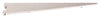 Knape & Vogt White Steel Bracket 16 Ga. 14-1/2 in. L 450 lb. (Pack of 10)