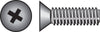 Hillman No. 6-32 X 3/4 in. L Phillips Flat Head Stainless Steel Machine Screws 100 pk