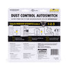 i-Socket Autoswitch Workshop 120V Black Plastic Dust Control Switch 4.5 H x 4.25 W in.