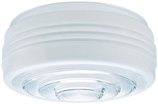 Westinghouse Drum White Glass Lamp Shade 6 pk (Pack of 6)