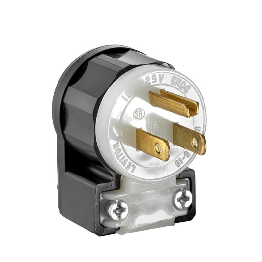 Leviton 061-2611 30 Amp 3W, 2P NEMA L5-30P Locking Plug