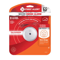 First Alert Battery-Powered Photoelectric Smoke Detector 1 pk