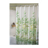 InterDesign 72 in. H x 72 in. W Multicolored Anzu Bamboo Leaves Shower Curtain Polyester (Pack of 2)
