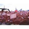Tenax Beacon Plus 4 ft. H X 100 ft. L Polyethylene Safety Fence Orange