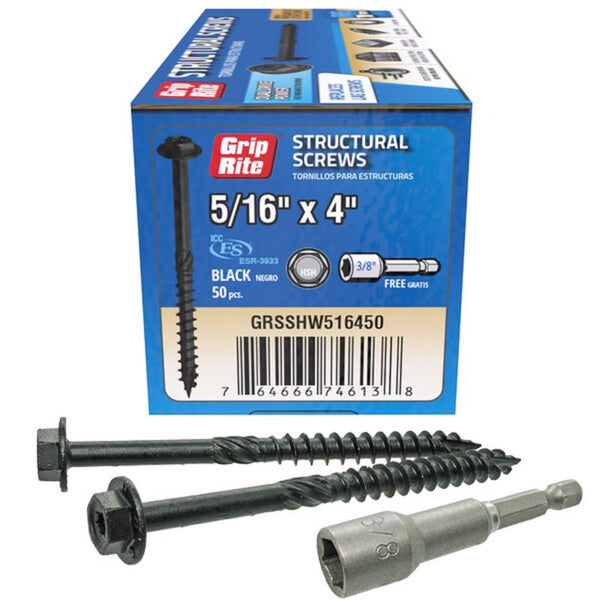 TORNILLO DE CONTROL DE FUERZA DE 4" DE L, PAQUETE DE 50