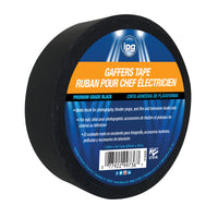 IPG 1.88 in. W X 60 yd L Black Gaffer's Tape
