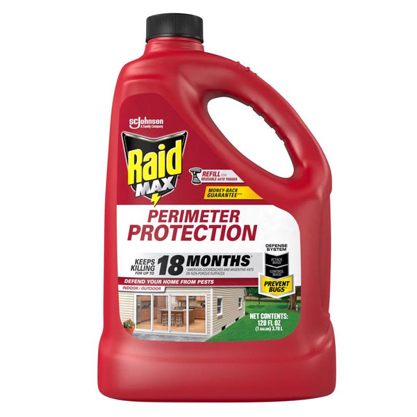 Raid Max Insect Control Liquid 128 oz - Open Box