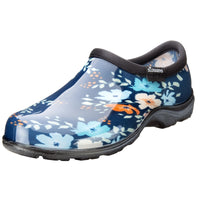 Sloggers 5120ffnbl10 Size 10 Women'S Blue Floral Fun Print Rain & Garden Shoe - Deal of The Week