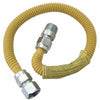 Eastman 1/2 in. FIP X 3/4 in. D MIP 24 in. Stainless Steel Gas Connector