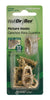 Hillman WallDriller Gold Drywall Picture Hook 35 lb. 4 pk (Pack of 10)