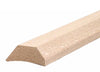 M-D 1 in. H X 3.5 in. W X 36 in. L Hardwood High Bumper Threshold Brown