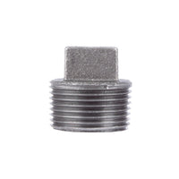 BK Products 1/2 in. MPT Black Malleable Iron Plug (Pack of 5)