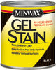 Minwax Transparent Low Luster Black Oil-Based Gel Stain 0.5 pt. (Pack of 4)