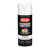 Krylon K02764007 12 Oz White Matte Fusion All-In-One Spray Paint (Pack of 6)