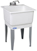 Mustee Utilatub 23 in. W X 25 in. D Single Polypropylene Laundry Tub - Open Box