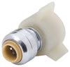 SharkBite 1/4 in. Push X 7/8 in. PTC Brass Straight Stop Valve