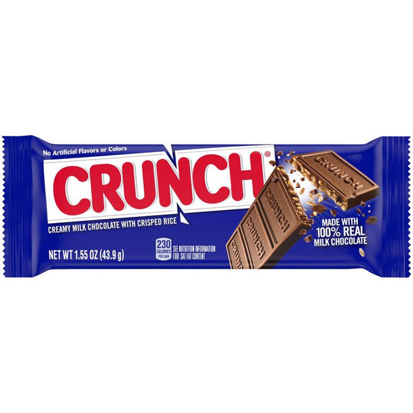 Crunch Milk Chocolate with Crisped Rice Candy Bar 2 oz (Pack of 36)
