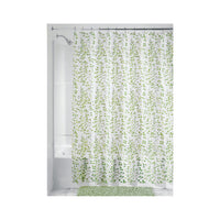 InterDesign 72 in. H x 72 in. W Green Vines Shower Curtain PEVA (Pack of 2)