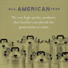 All American Aluminum Pressure Canner 30 qt Silver