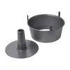 Chicago Metallic 9-1/2 in. W X 9.5 in. L Angel Food Cake Pan Gray