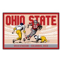 Ohio State University Ticket Stub Rug - 19in. X 30in.
