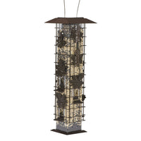 Perky-Pet Wild Bird 2 lb. Metal/Plastic Bird Feeder 6 ports (Pack of 2)