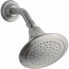 Kohler Forte Brushed Nickel 1 settings Showerhead 1.75 gpm