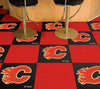 NHL - Calgary Flames Team Carpet Tiles - 45 Sq Ft.