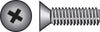Hillman No. 1/4-20 X 3 in. L Phillips Flat Head Stainless Steel Machine Screws 50 pk