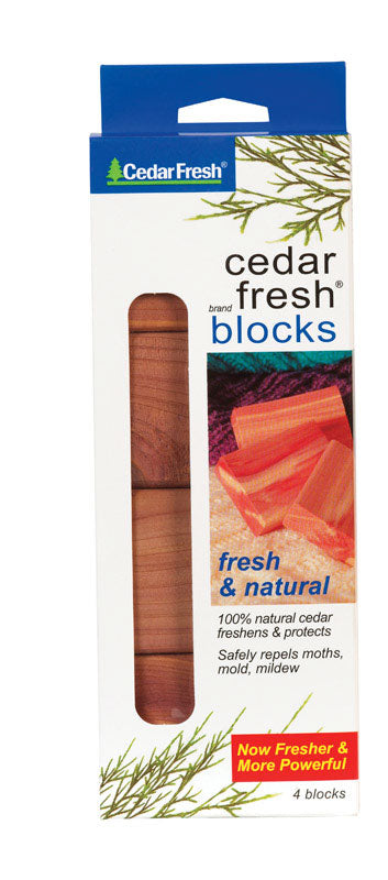 Household Essentials Natural Cedar Scent Odor Eliminator 2.75 in. Wood