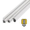M-D Building Products White Magnet/Vinyl Kerf Weatherstrip For Doors 36 and 81 in. L X 0.38 in.