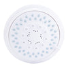 Oak Brook PVC Chrome 1.8 GPM 5-Settings Wall Mount Shower Head 4 Dia. in.
