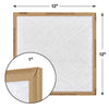 AAF Flanders 12 in. W x 12 in. H x 1 in. D Fiberglass 1 MERV Air Filter (Pack of 12)