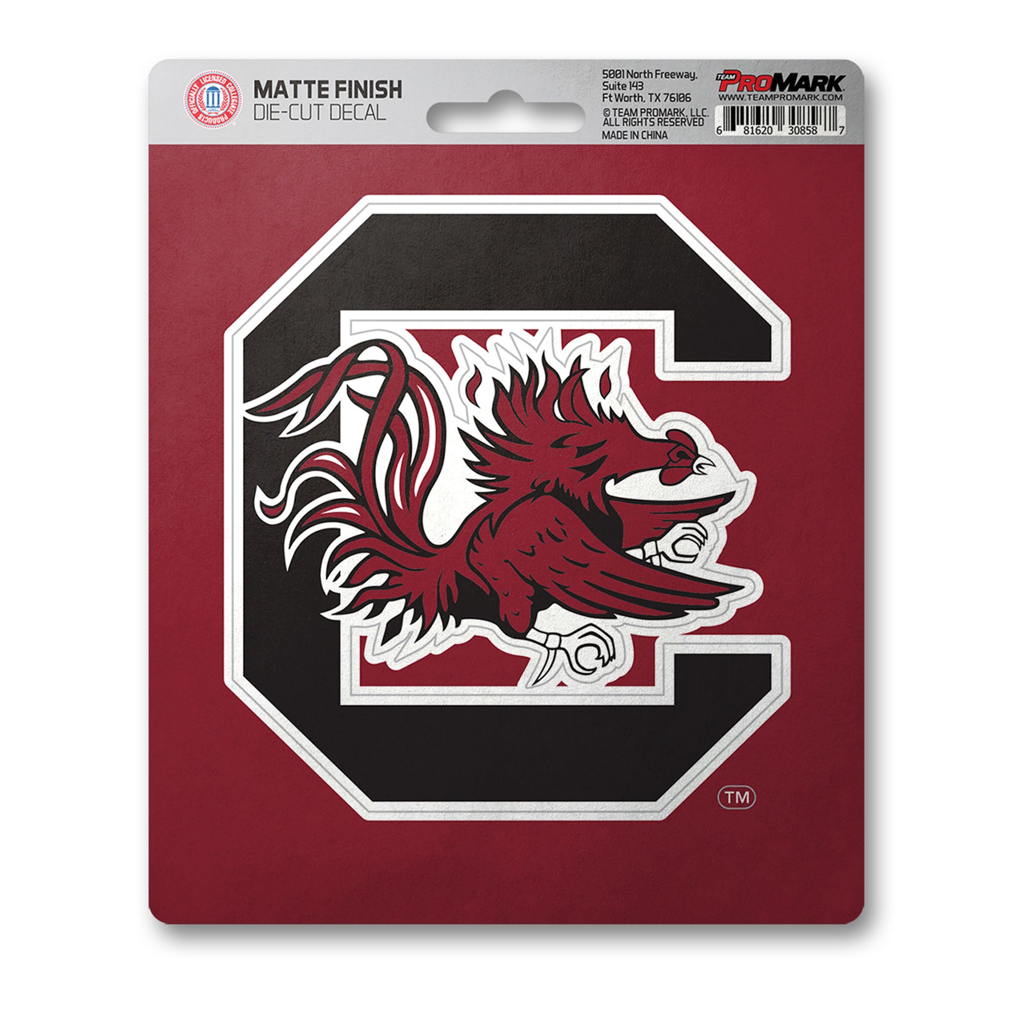 Uofsc Sticker University of South Carolina Matte Decal Sticker | Max Warehouse