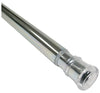 Zenna Home Chrome Silver Curtain Rod 24 in. L X 40 in. L