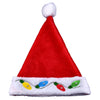 Magic Seasons LED Santa Hat Plush 1 pc (Pack of 12)